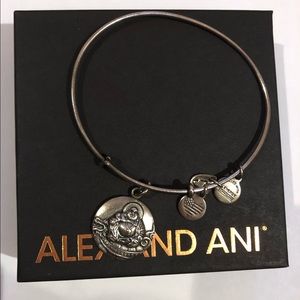 Alex and Ani Laughing Buddha Bracelet